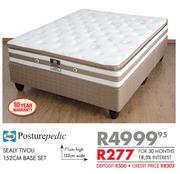 Sealy Posturepedic Tivou 152cm Base Set