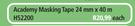 Academy Masking Tape 24mmx40m H52200-Each