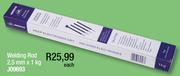 Welding Rod 2.5mmx1kg J09693-Each