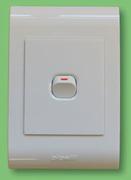 1-Lever Light Switch 100x50 H56498-Each