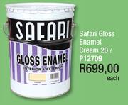 Safari Gloss Enamel Cream 20L P12709-Each