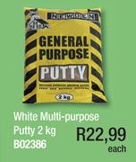 White Multi-Purpose Putty 2kg B02386-Each