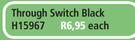 Through Switch Black H15967-Each
