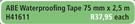 ABE Waterproofing Tape 75mm x2.5m H41611-Each