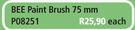 BEE Paint Brush 75mm P08251-Each