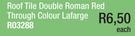 Roof Tile Double Roman Red Through Colour Lafarge R03288