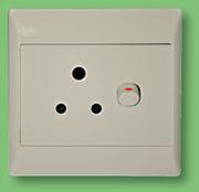 Double Switch Socket With Cover C1000 H62567-Each