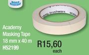 Academy Masking Tape 24mm x40m H52200-Each