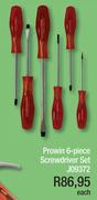 Prowin 6 Piece Screwdriver Set J09372-Each