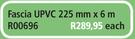 Fascia UPVC 225mm x4m R00696-Each