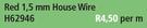 Twin & Earth Red House Wire 1.5mm H62946-Per M
