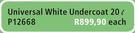 Medal Universal White Undercoat P12668-20L