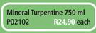 Mineral Turpentine P02102-750ml