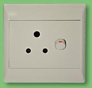 Double Switch Socket With Cover C1000 H62567-Each