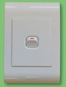 2 Lever Light Switch With Cover C1000 H62570-Each