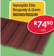 Harveytile Elite Burgundy/Green R02493/R03249-Each