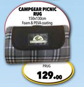 Campgear Picnic Rug PRUG-150 x 130cm