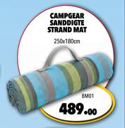 Campgear Sanddigte Strand Mat BM01-250 x 180cm