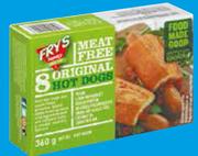 Fry's Meat Free Hot Dogs-360g