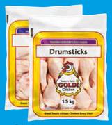 Goldi Frozen Chicken Drumsticks Or Wings-1.5kg Par Pack Each