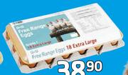 PnP Free Range Extra Large Eggs-18's pack