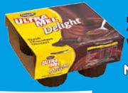Danone Ultra Mel Delight Desert Assorted-4x125ml Per Pack