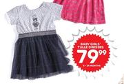 Baby Girls Tulle Dresses (0-24 Months)