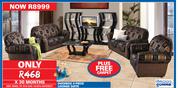 Gommagomma Duchess 4-Piece Lounge Suite