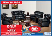 Gommagomma Washington 4-Piece Lounge Suite