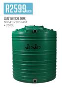 Jojo 2500Ltr Water Tank N06418