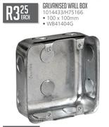 Galvanised Wall Box 100x100mm WB41404G