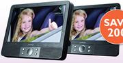 Lenco 9" Port Dual Screen DVD Player