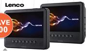 Lenco 7" Port Dual Screen DVD Player