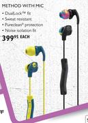 Skullcandy Method With Mic-Each