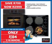 Univa Oven And Hob Blk U336B