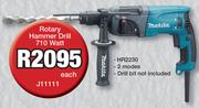 Makita Rotary Hammer Drill 710 Watt J11111-Each