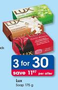 Lux Soap-3x175g Per Offer