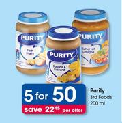 Purity 3rd Foods-5x200ml Per Offer