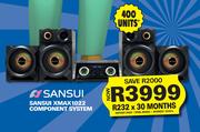 Sansui XMAX1022 Component System