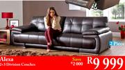 Alexa 2-Piece 2+3 Division Couches