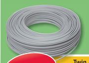 Twin And Earth Flat Wire 2.5mm-Per m