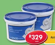 Upper Edge White Acrylic Cornice Glue-310ml Each