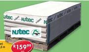 Nutec Ceiling Board 4mm x 1.2m x 3.0m-Each