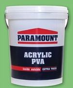 Paramount Contractors Acrylic White PVA-20Ltr Each