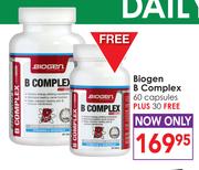 Biogen B Complex-60 Capsules + 30 Free