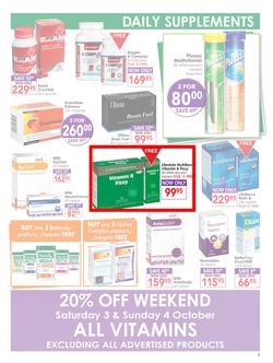 Dis-Chem : Healthy Living (18 Sep - 11 Oct 2015), page 3