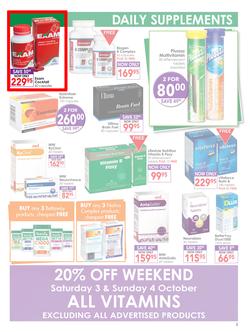 Dis-Chem : Healthy Living (18 Sep - 11 Oct 2015), page 3