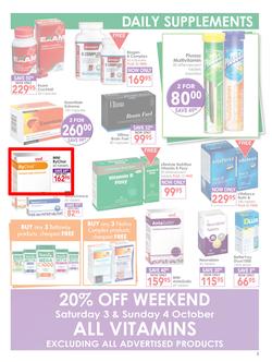 Dis-Chem : Healthy Living (18 Sep - 11 Oct 2015), page 3