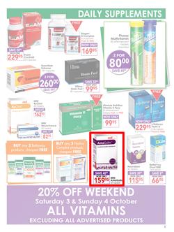 Dis-Chem : Healthy Living (18 Sep - 11 Oct 2015), page 3
