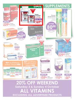 Dis-Chem : Healthy Living (18 Sep - 11 Oct 2015), page 3